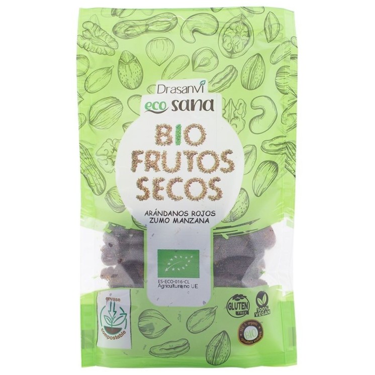 Drasanvi Arándanos Rojos con Zumo Manzana Bio · Ecosana · 100 gramos