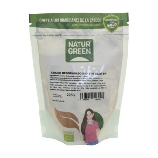 NaturGreen Cacao desgrasado 225 g (Cacao)