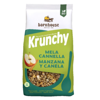 Barnhouse Muesli Krunchy Sun Manzana y Canela 375 g
