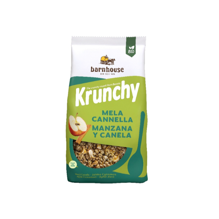 Barnhouse Muesli Krunchy Sun Manzana y Canela 375 g