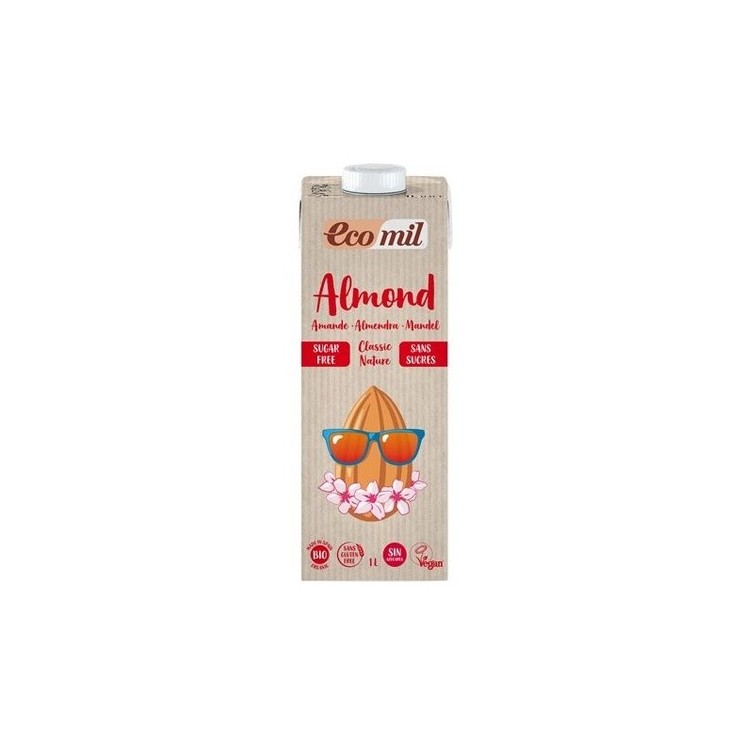 Ecomil Bebida de Almendra Clásica Nature 1 L