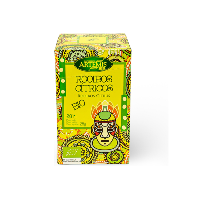 Infusión té rooibos cítricos sin teína