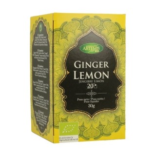 Té jengibre y limón (sin teína)