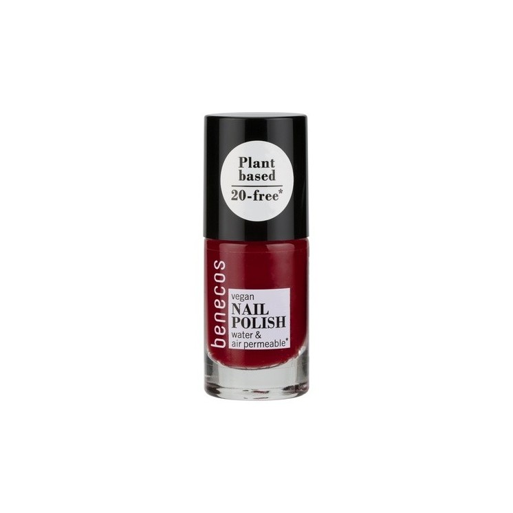 Benecos Esmalte de uñas rojo cereza 5 ml