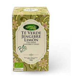 Te verde jengibre + limón bio