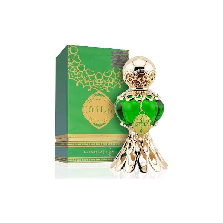 Khadlaj Malika Green aceite perfumado para mujeres 20 ml