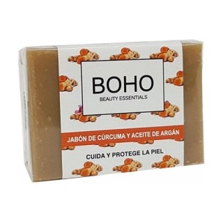 Boho Jabón de cúrcuma y aceite de argán 100 g Boho Jabón de cúrcuma y aceite de argán 100 g