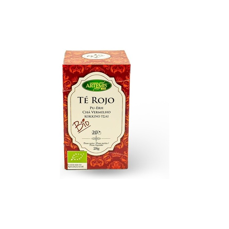 Té Rojo Pu Erh Infusión Bio