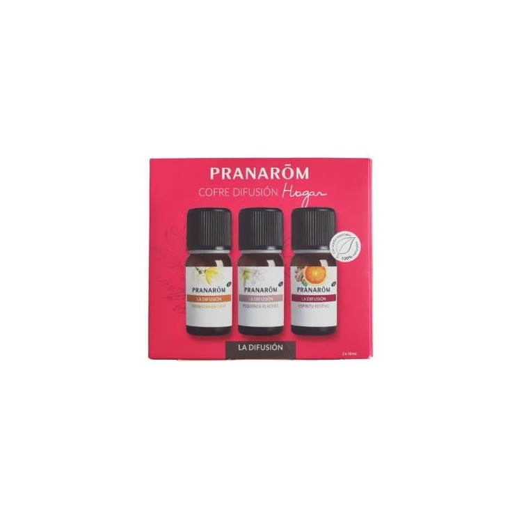 PRANAROM - COFRE DIFUSION HOGAR (3X10ML)