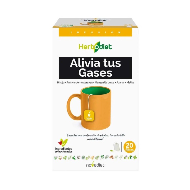 Herbodiet alivia tus gases