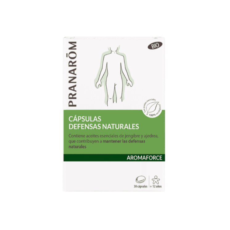 Pranarom Aromaforce Defensas naturales Bio 30 cápsulas