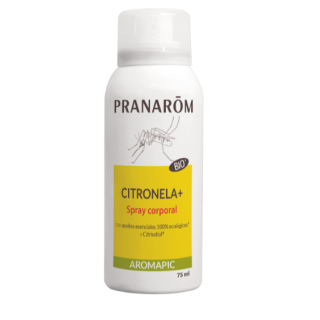 Pranarom Aromapic spray cuerpo citronela bio 75 ml