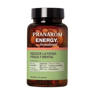 Pranarom Aromaboost energy (energía) 60 cápsulas