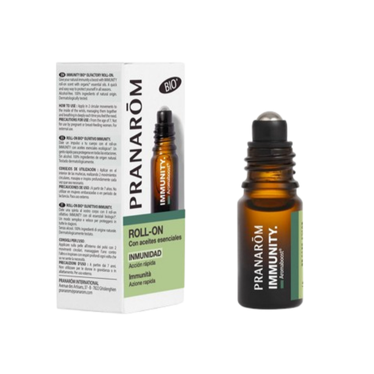Pranarom Aromaboost roll-on immunity Bio (inmunidad)