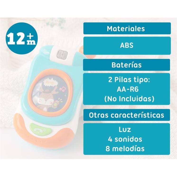 Kiokids Teléfono de Juguete