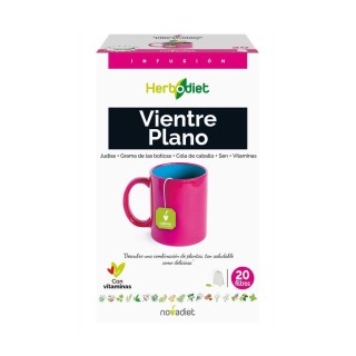 Herbodiet vientre plano