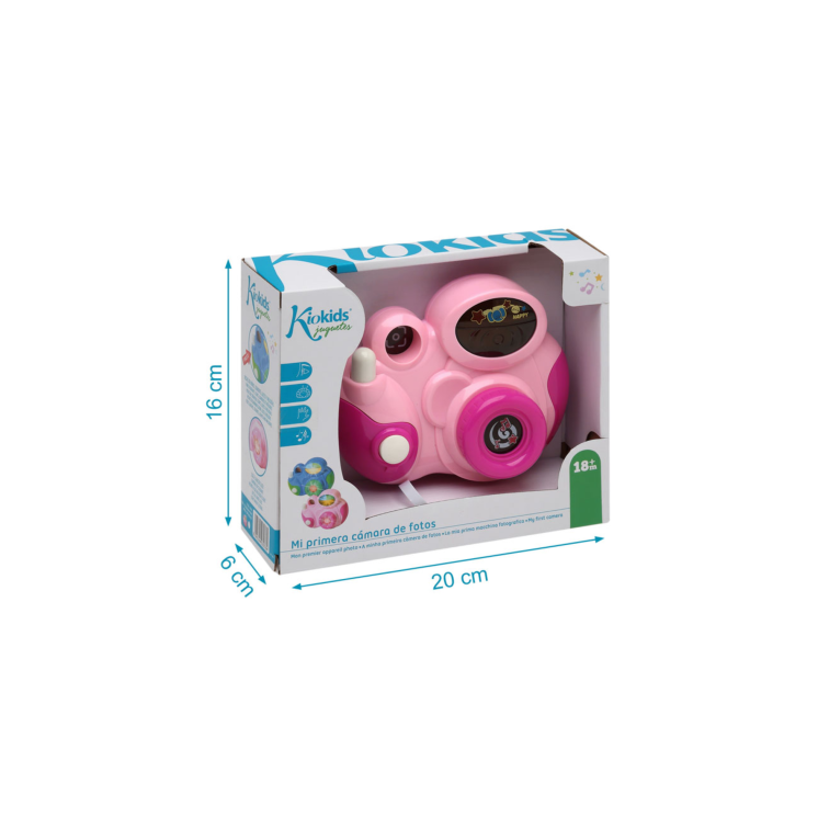Kiokids Juguete cámara de fotos 18M+