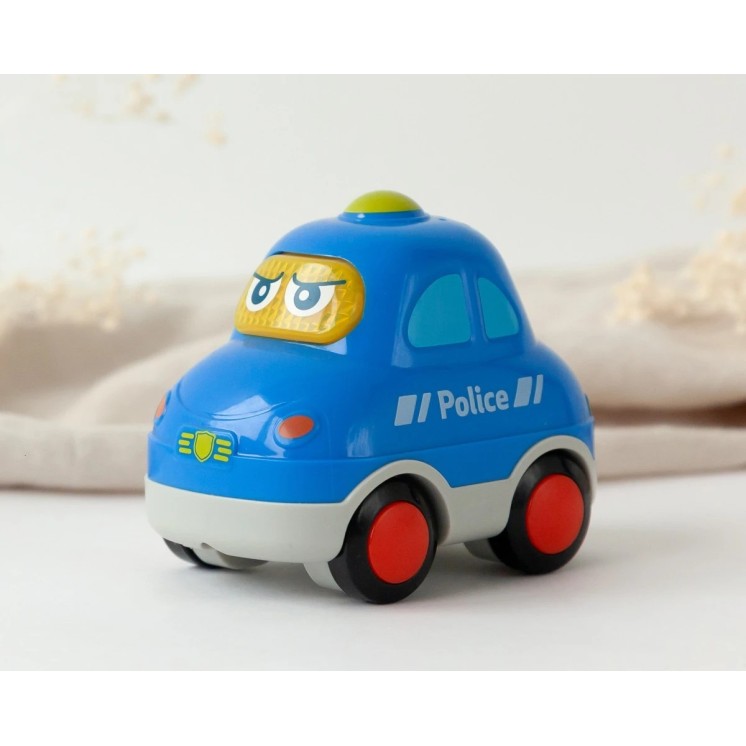 Kiokids Coche de policía con luz y sonido